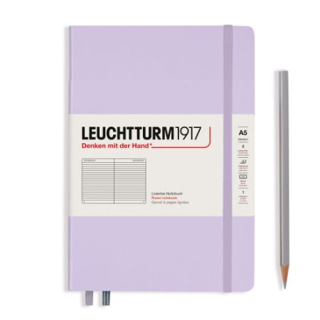 Poza cu CAIET A5 DICTANDO COPERTA RIGIDA LILA LEUCHTTURM
