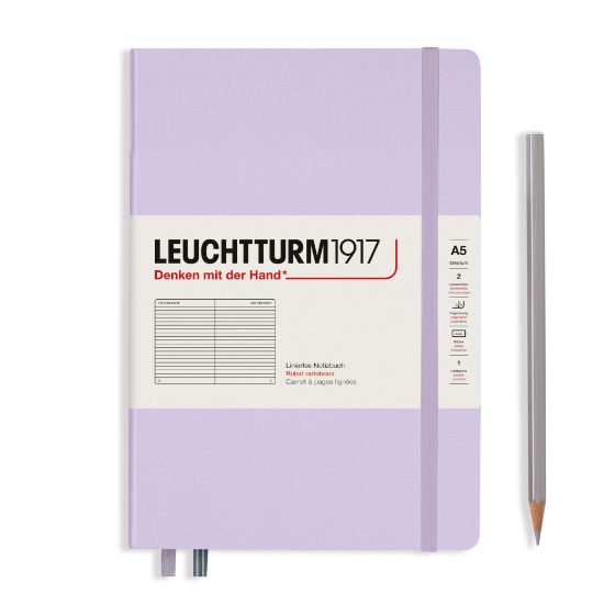 Poza cu CAIET A5 DICTANDO COPERTA RIGIDA LILA LEUCHTTURM