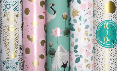 Poza cu HARTIE AMBALAJ ROLA 70CM X 2M EVELYN ROTOLUX