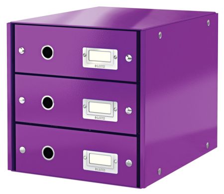 Poza cu CABINET 3 SERTARE MOV CLICK&STORE LEITZ