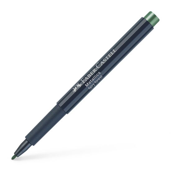 Poza cu MARKER METALLICS VERDE PADURE FABER-CASTELL