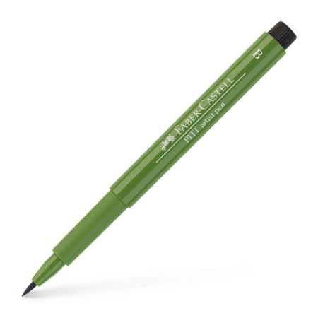 Poza cu PITT ARTIST PEN BRUSH VERDE OLIV FABER-CASTELL