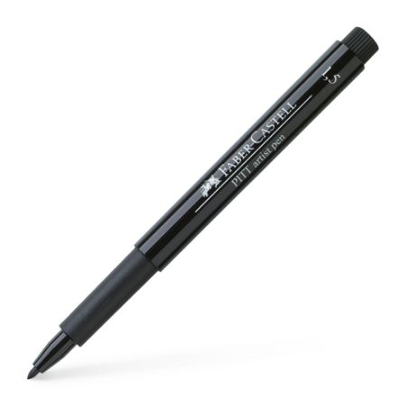 Poza cu PITT ARTIST PEN CALIGRAFIC 1.5 NEGRU FABER-CASTELL