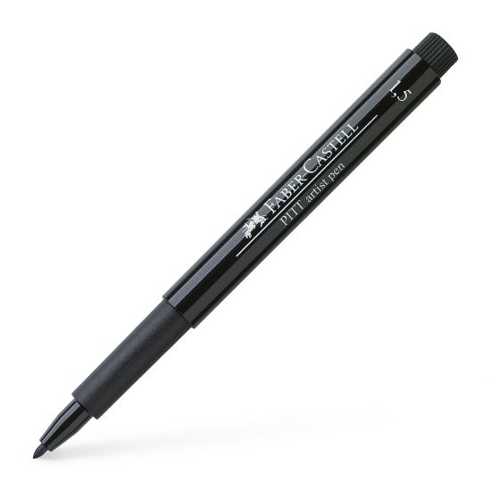 Poza cu PITT ARTIST PEN CALIGRAFIC 1.5 NEGRU FABER-CASTELL