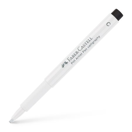 Poza cu PITT ARTIST PEN CALIGRAFIC ALB FABER-CASTELL