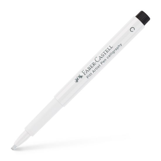 Poza cu PITT ARTIST PEN CALIGRAFIC ALB FABER-CASTELL