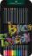 Poza cu CREIOANE COLORATE 12 CULORI BLACK EDITION CUTIE METAL FABER-CASTELL