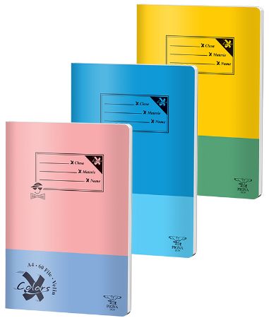Poza cu CAIET A4 60 FILE VELIN BASIC PIGNA