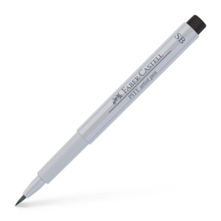 Poza cu PITT ARTIST PEN SOFT BRUSH GRI RECE I FABER-CASTELL
