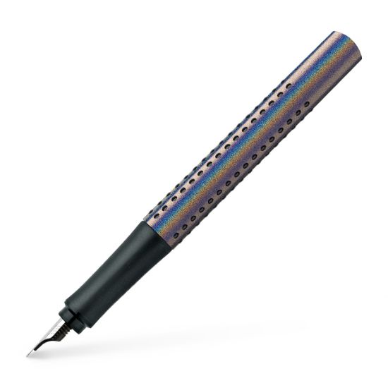 Poza cu STILOU GRIP 2011 GLAM SILVER M FABER-CASTELL
