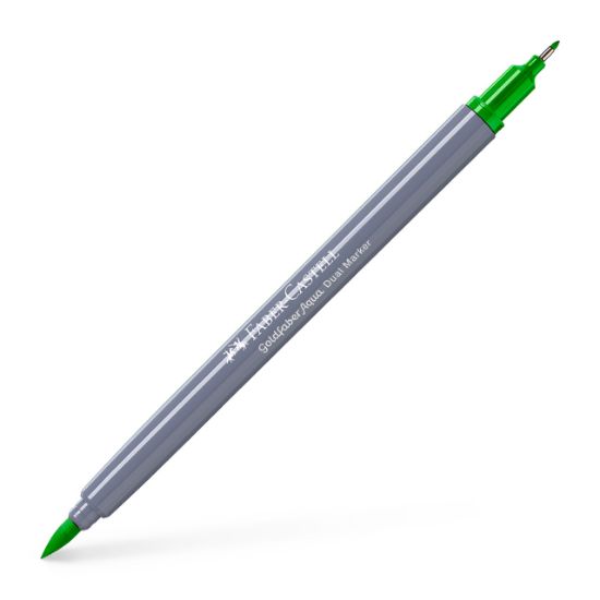 Poza cu MARKER SOLUBIL 2 CAPETE GOLDFABER VERDE FRUNZA 112 FABER-CASTELL