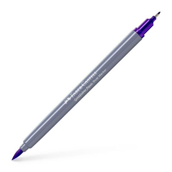 Poza cu MARKER SOLUBIL 2 CAPETE GOLDFABER MOV 249 FABER-CASTELL