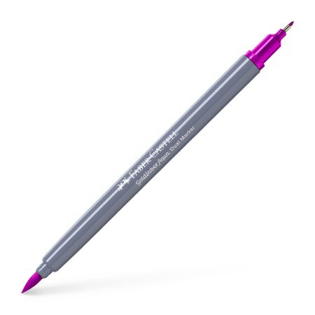 Poza cu MARKER SOLUBIL 2 CAPETE GOLDFABER MAGENTA 228 FABER-CASTELL