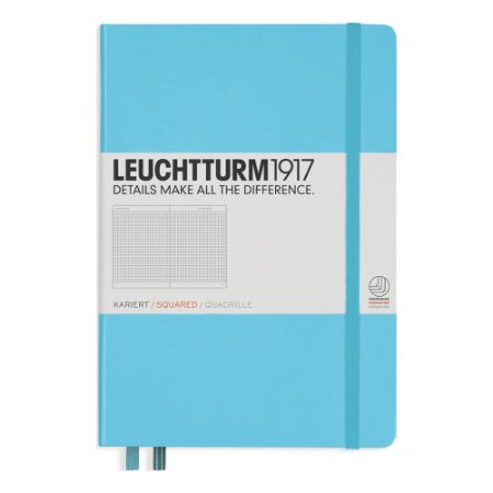 Poza cu CAIET A5 ARITMETICA COPERTA RIGIDA BLEU LEUCHTTURM