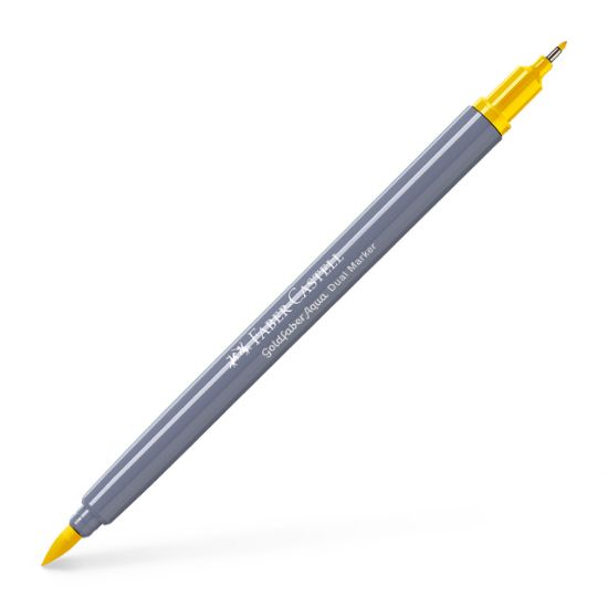 Poza cu MARKER SOLUBIL 2 CAPETE GOLDFABER GALBEN CADMIUM 107 FABER-CASTELL
