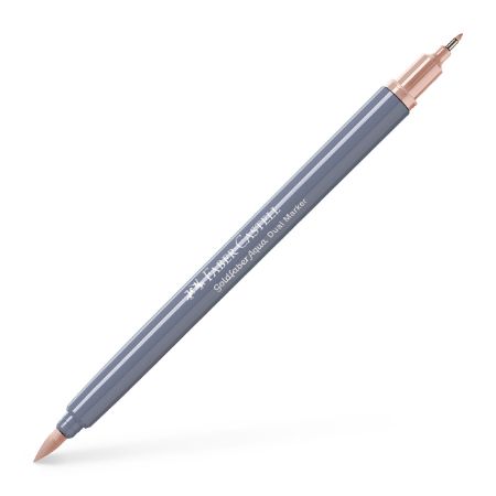 Poza cu MARKER SOLUBIL 2 CAPETE GOLDFABER APRICOT 116 FABER-CASTELL