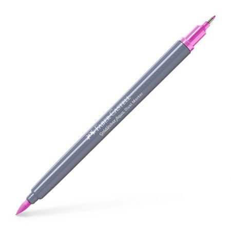 Poza cu MARKER SOLUBIL 2 CAPETE GOLDFABER MAGENTA DESCHIS 119 FABER-CASTELL