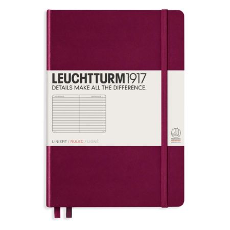 Poza cu CAIET A5 DICTANDO COPERTA RIGIDA BORDEAUX LEUCHTTURM