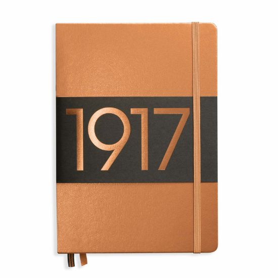 Poza cu CAIET A5 DICTANDO COPERTA RIGIDA CUPRU LEUCHTTURM