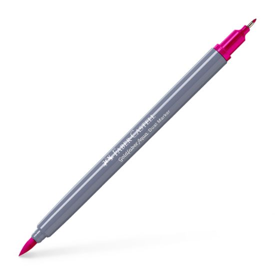 Poza cu MARKER SOLUBIL 2 CAPETE GOLDFABER ROZ PURPURIU MEDIU 125 FABER-CASTELL