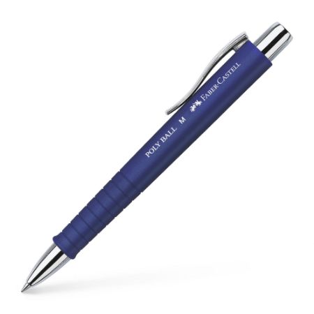 Poza cu PIX CU MECANISM SI GRIP ALBASTRU POLY BALL FABER-CASTELL