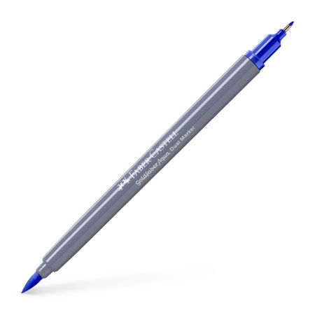 Poza cu MARKER SOLUBIL 2 CAPETE GOLDFABER ALBASTRU MARIN 248 FABER-CASTELL