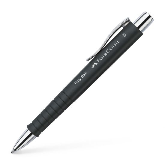 Poza cu PIX CU MECANISM SI GRIP NEGRU POLY BALL XB 2020 FABER-CASTELL