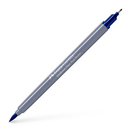 Poza cu MARKER SOLUBIL 2 CAPETE GOLDFABER ALBASTRU HELIU ROSCAT 151 FABER-CASTELL