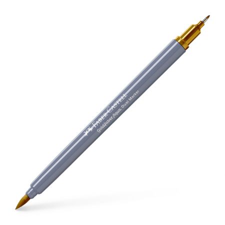 Poza cu MARKER SOLUBIL 2 CAPETE GOLDFABER VERDE OCRU 269 FABER-CASTELL