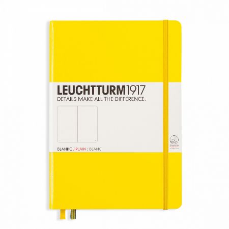 Poza cu CAIET A5 VELIN COPERTA RIGIDA GALBEN LEUCHTTURM