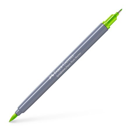 Poza cu MARKER SOLUBIL 2 CAPETE GOLDFABER VERDE DESCHIS 171 FABER-CASTELL