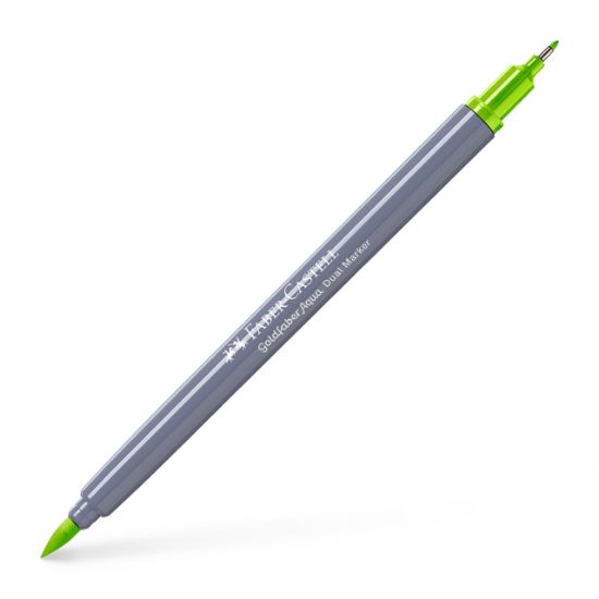 Poza cu MARKER SOLUBIL 2 CAPETE GOLDFABER VERDE DESCHIS 171 FABER-CASTELL
