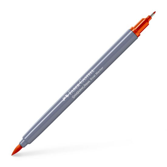 Poza cu MARKER SOLUBIL 2 CAPETE GOLDFABER TERACOTA 186 FABER-CASTELL