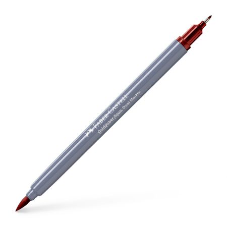 Poza cu MARKER SOLUBIL 2 CAPETE GOLDFABER ROSU VENETIAN 190 FABER-CASTELL