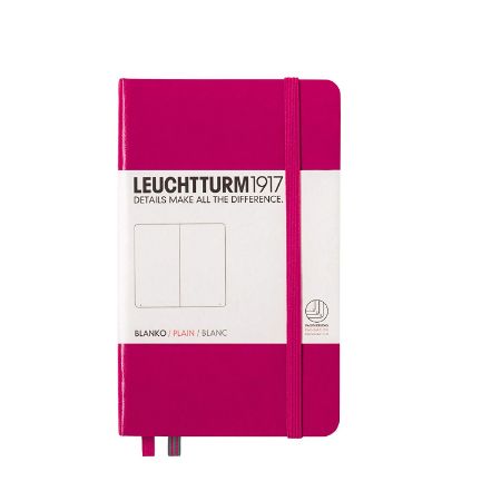 Poza cu CAIET A6 VELIN COPERTA RIGIDA MAGENTA LEUCHTTURM