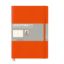 Poza cu CAIET B5 VELIN COPERTA FLEXIBILA PORTOCALIU LEUCHTTURM