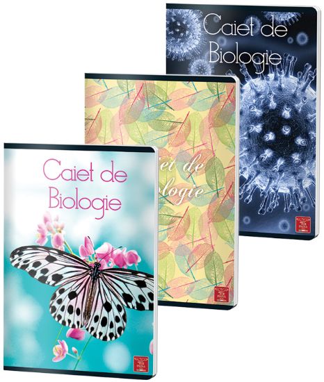 Poza cu CAIET BIOLOGIE A4 24 FILE COLOR PIGNA