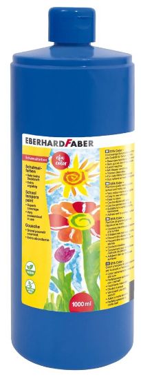 Poza cu TEMPERA 1000 ML ALBASTRA EBERHARD FABER