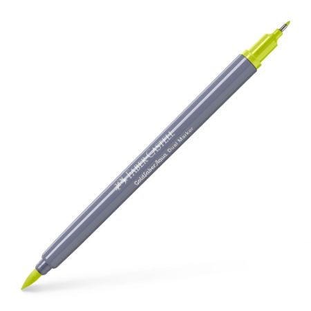 Poza cu MARKER SOLUBIL 2 CAPETE GOLDFABER GALBEN LIME 206 FABER-CASTELL