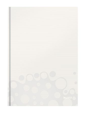 Poza cu CAIET BIROU A4 DICTANDO ALB COPERTA CARTON WOW LEITZ