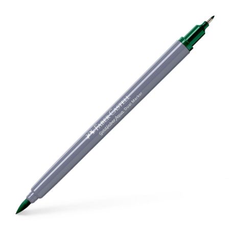 Poza cu MARKER SOLUBIL 2 CAPETE GOLDFABER VERDE PHTALO INCHIS 264 FABER-CASTELL