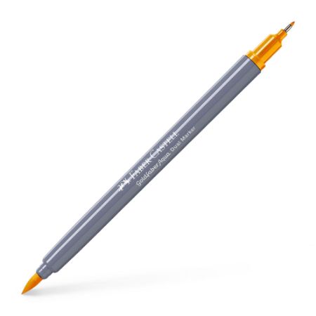 Poza cu MARKER SOLUBIL 2 CAPETE GOLDFABER GALBEN CROM INCHIS 109 FABER-CASTELL
