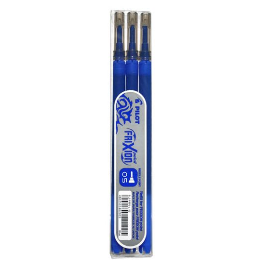 Poza cu MINA ROLLER 0.5 MM BLEU POINT 3/SET FRIXION PILOT