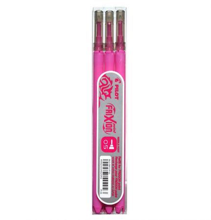 Poza cu MINA ROLLER 0.5MM ROZ POINT 3/SET FRIXION PILOT