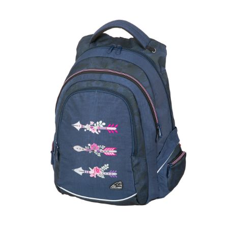 Poza cu RUCSAC FAME FLOWER ARROW ALBASTRU WALKER