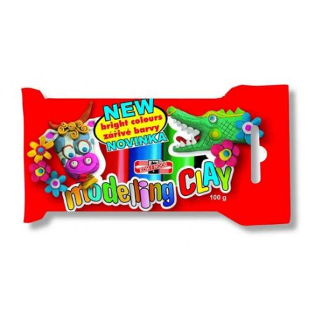 Poza cu PLASTILINA 5 CULORI 100G KOH-I-NOOR