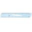 Poza cu RIGLA 20CM ALBASTRA TRANSPARENTA DELI