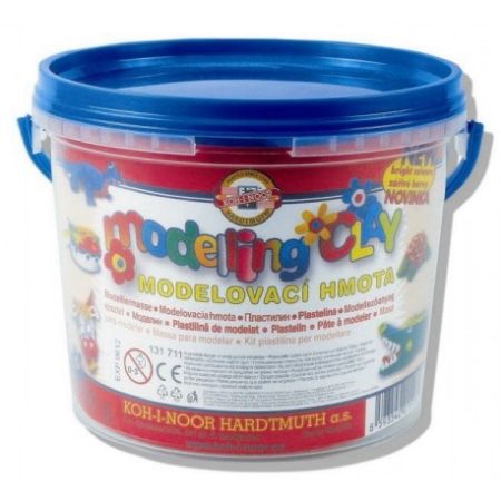 Poza cu PLASTILINA 8 CULORI GALETUSA 700G KOH-I-NOOR