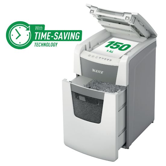 Poza cu DISTRUGATOR AUTOMAT DOC IQ OFFICE MICRO-CUT 150 COLI P5 LEITZ