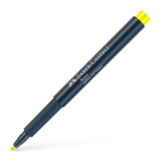 Poza cu MARKER CREATIV GALBEN NEON FABER-CASTELL